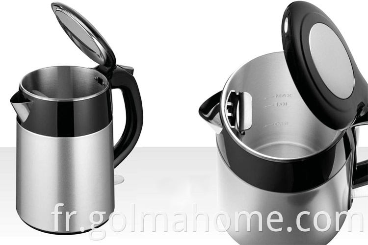 Bouilloire en acier inoxydable de haute qualité eau chaude café thé bouilloire sans soudure pot intérieur bouilloires électriques